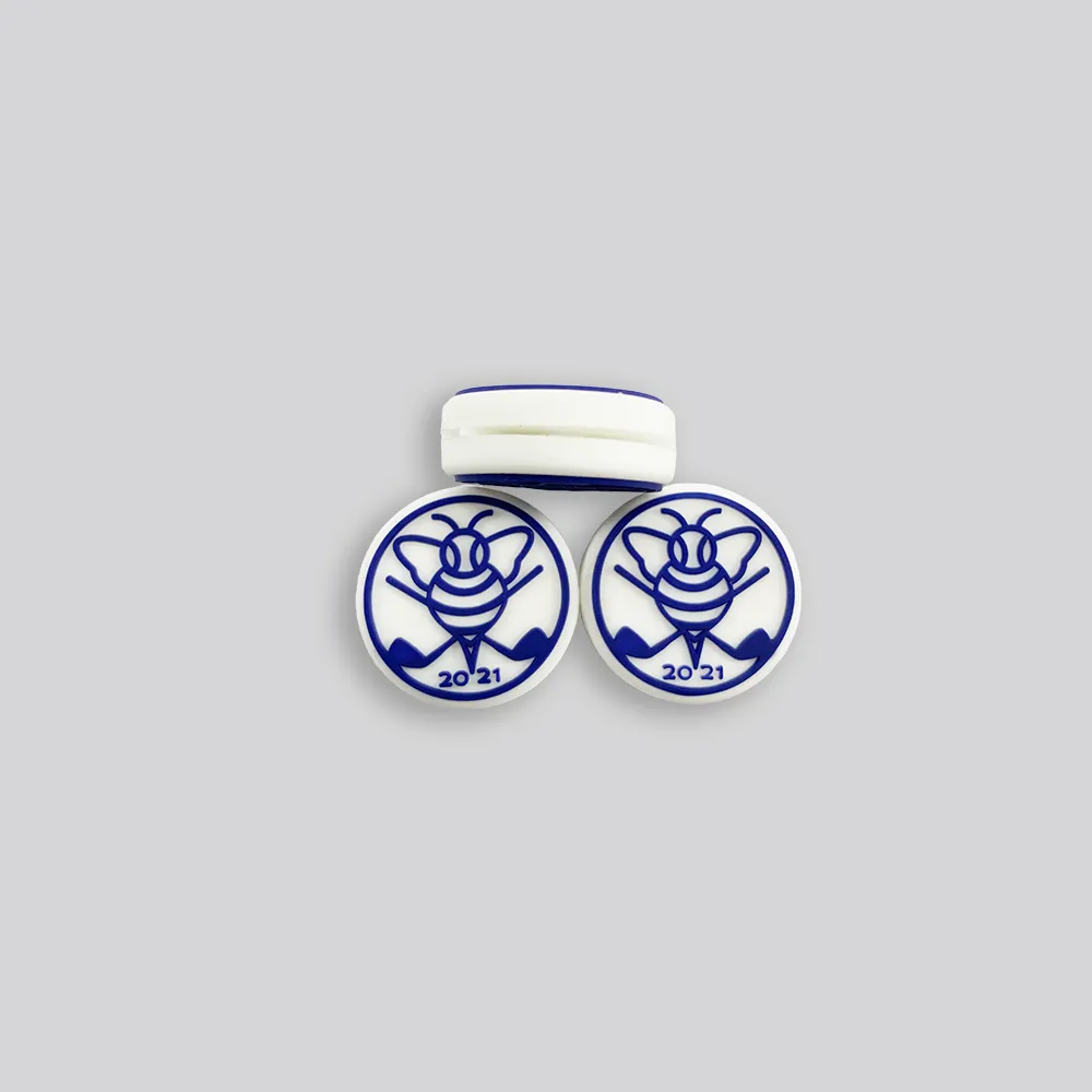 Bee-shaped custom tennis dampeners