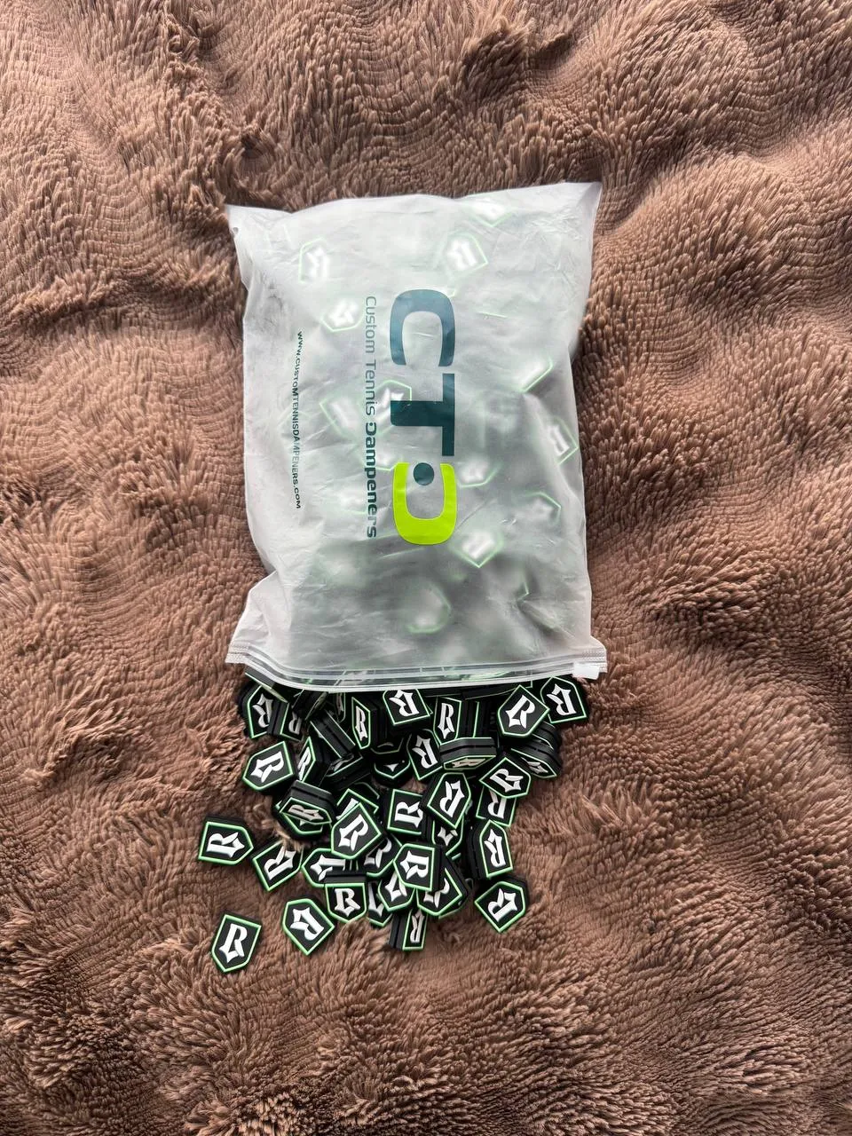 Finished custom dampeners packed for delivery