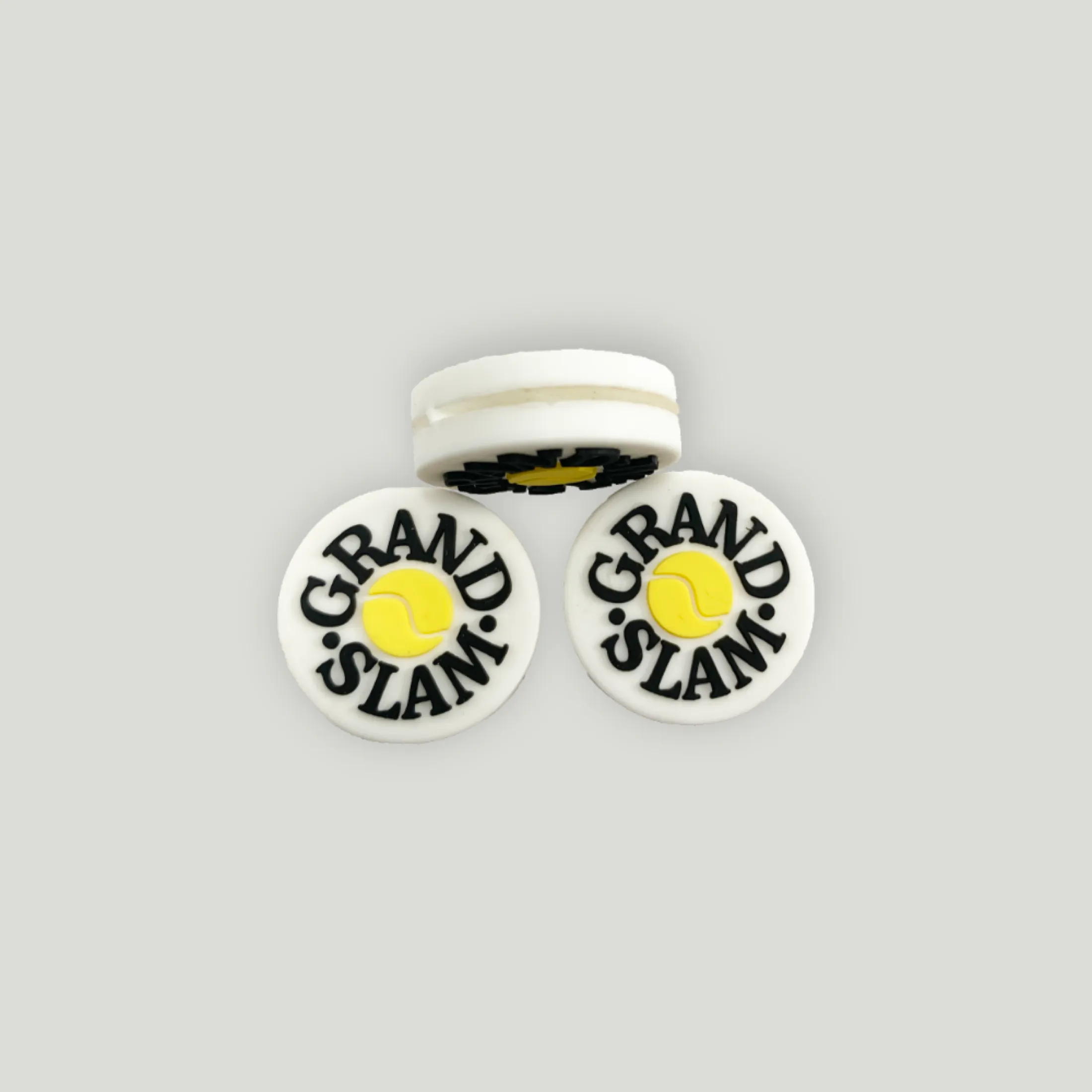 Grand Slam themed custom tennis dampeners
